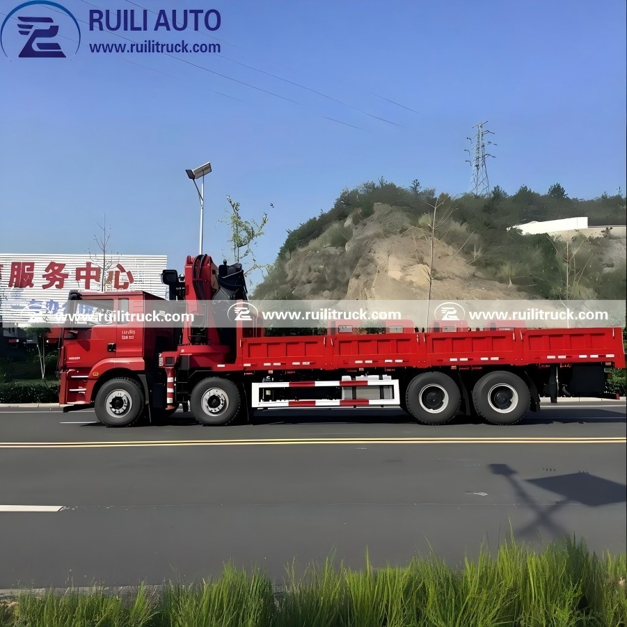 Dongfeng 371HP Hydraulic Folding Boom Truck Mounted Crane suppliers Dongfeng 371HP Hydraulic Folding Boom Truck Mounted Crane suppliers