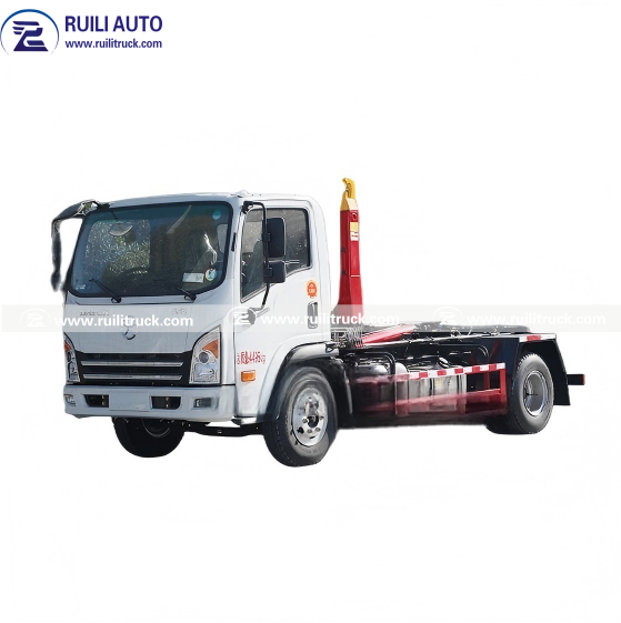Hook-lift Garbage Truck 10 T Used in Shopping Mall high quality