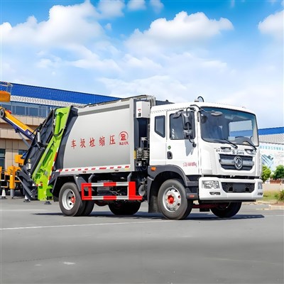 Swing Arm Garbage Trucks, Various Garbage Truck Manufacturing, Compression Garbage Disposal Trucks - Garbage Compression Transfer Stations - Garbage Compression Equipment